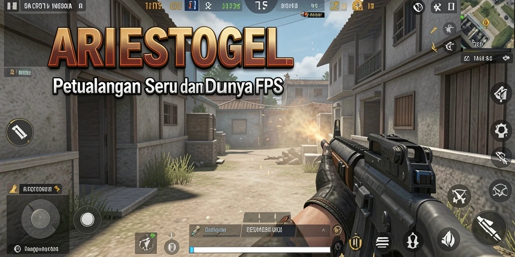 Screenshot ARIESTOGEL menampilkan aksi tembak-menembak yang mendebarkan dengan grafis yang menakjubkan.