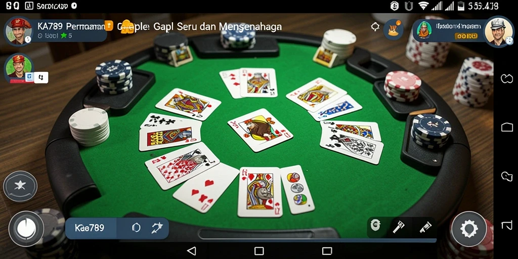 Tampilan menarik dan gameplay seru dari KA789.