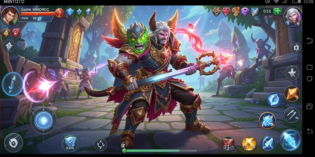 Tampilan gameplay MINTOTO yang menakjubkan dan penuh aksi.