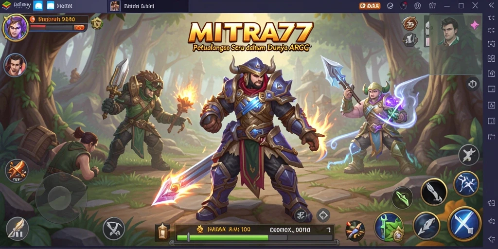 Gameplay menakjubkan dalam aksi ARPG yang mendebarkan.
