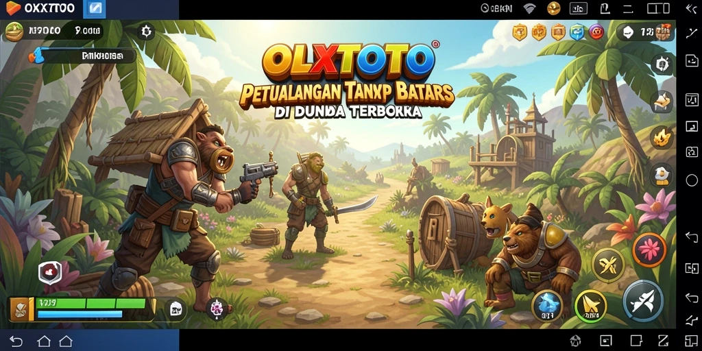 Tampilan gameplay menarik di dunia terbuka OLXTOTO.